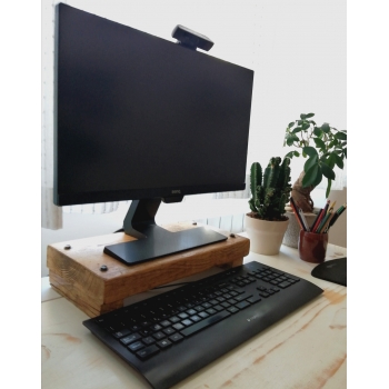 Wooden monitor stand,...